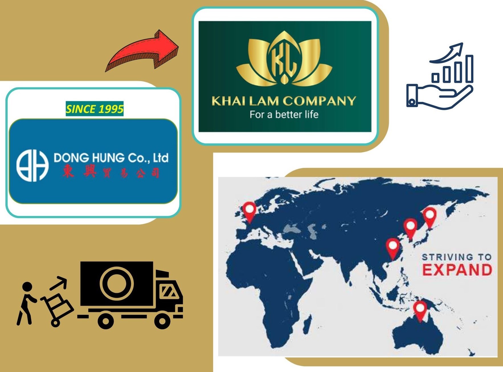 Modern Corporate Trifold Brochure - 1